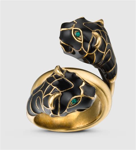 tiger head ring gucci|gucci wallet tiger head.